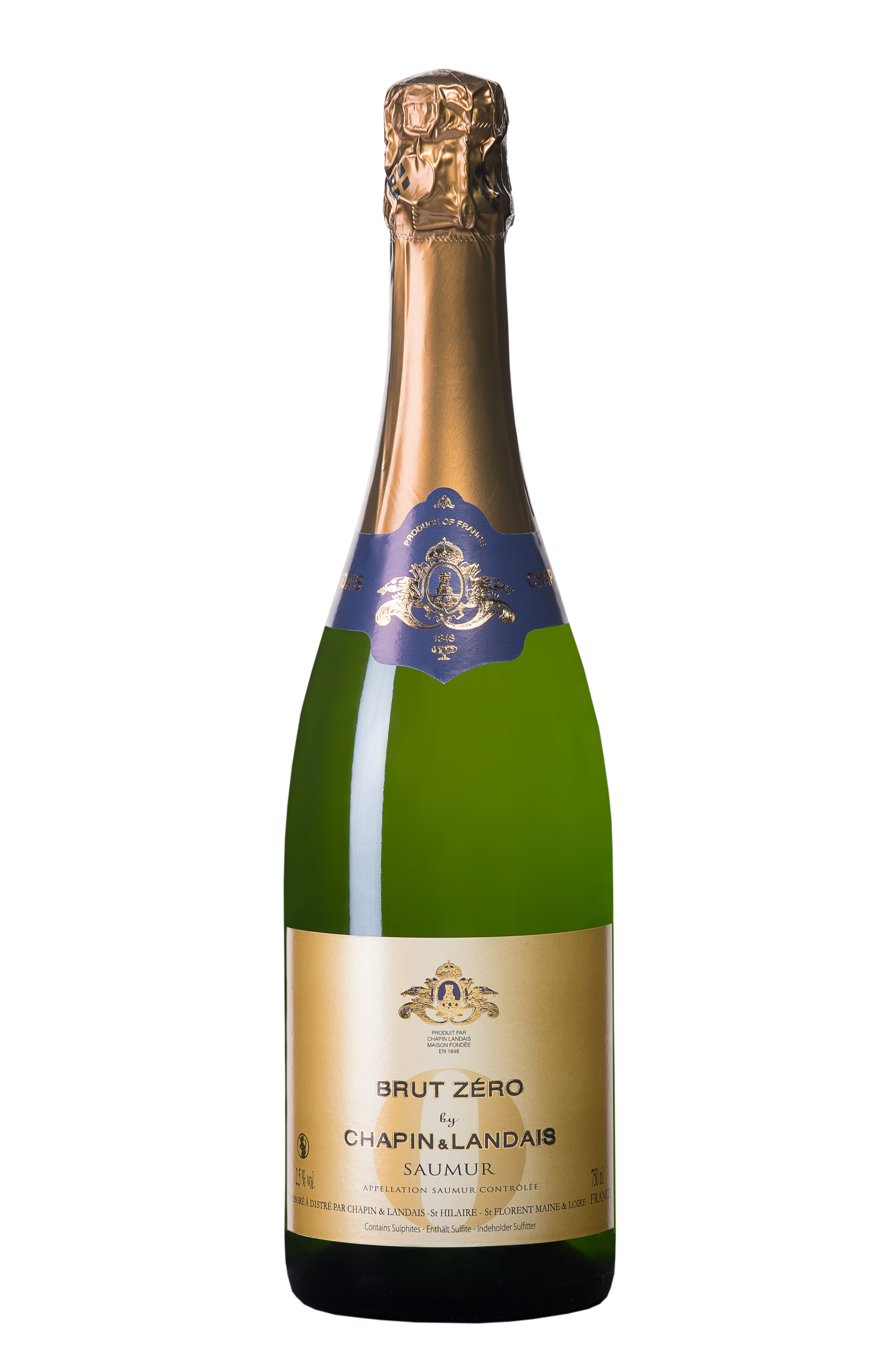 Chapin&Landais Saumur Extra Brut Vintage Zero dosage 0,75L