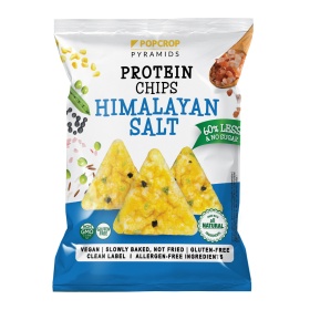 Himaalaja soolaga maitsestatud proteiinikrõpsud. Vegan, gluteenivaba. 60g