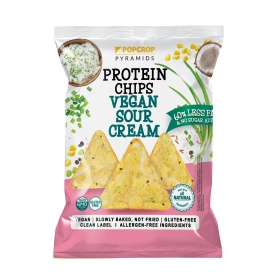 Hapukoore maitselised proteiinikrõpsud. Vegan, gluteenivaba. 60g