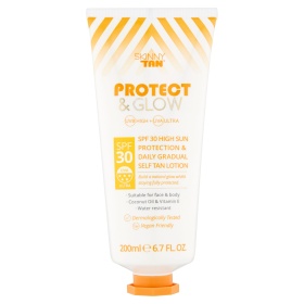 Protect & Glow by Skinny Tan Lotion SPF 30 / Солнцезащитный крем для автозагара200ml